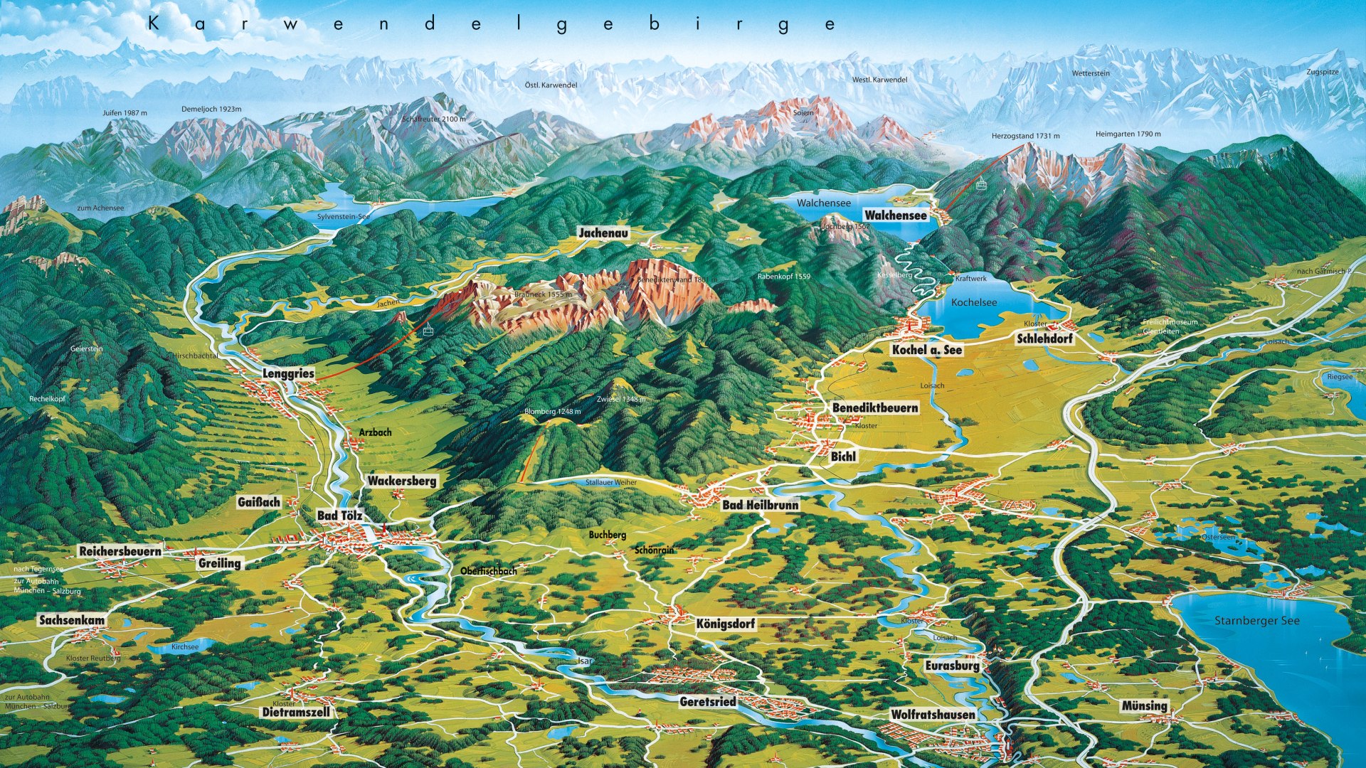 Panorama Tölzer Land Panorama Tölzer Land